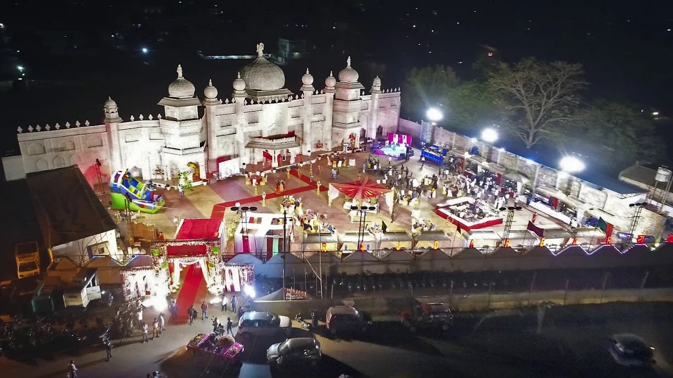 Work by Raj Darbar A Wedding Palace